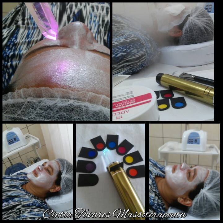 Cromoterapia estética estética massoterapeuta
