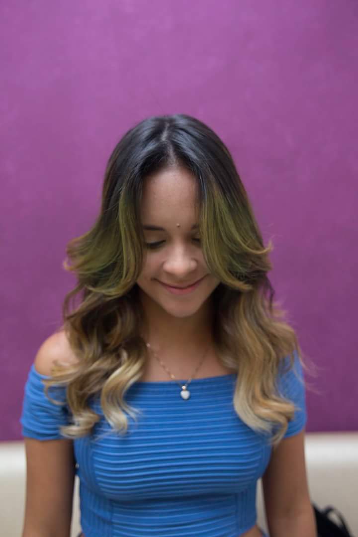 Ombre Hair em tons dourados cabelo cabeleireiro(a)