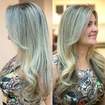 Power Blond en tom de pérola 