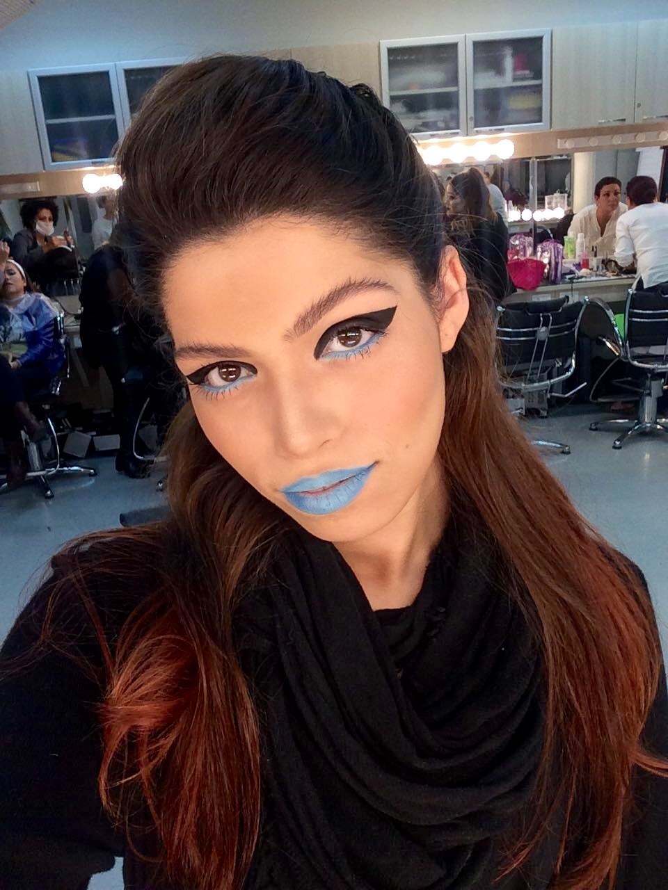 Make para passarela 💕 
#amor #makeup  maquiagem maquiador(a)