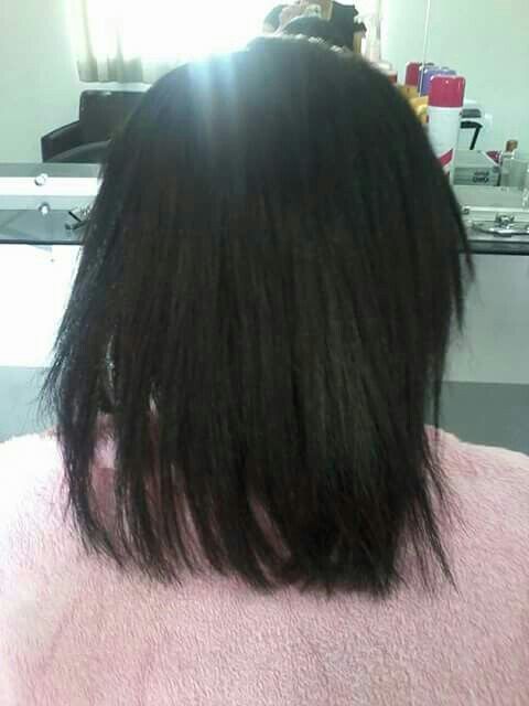 Mega hair antes. cabelo cabeleireiro(a)