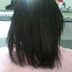 Mega hair antes.
