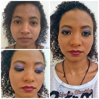 Modelo Pele Negra maquiagem maquiador(a) designer de sobrancelhas consultor(a)