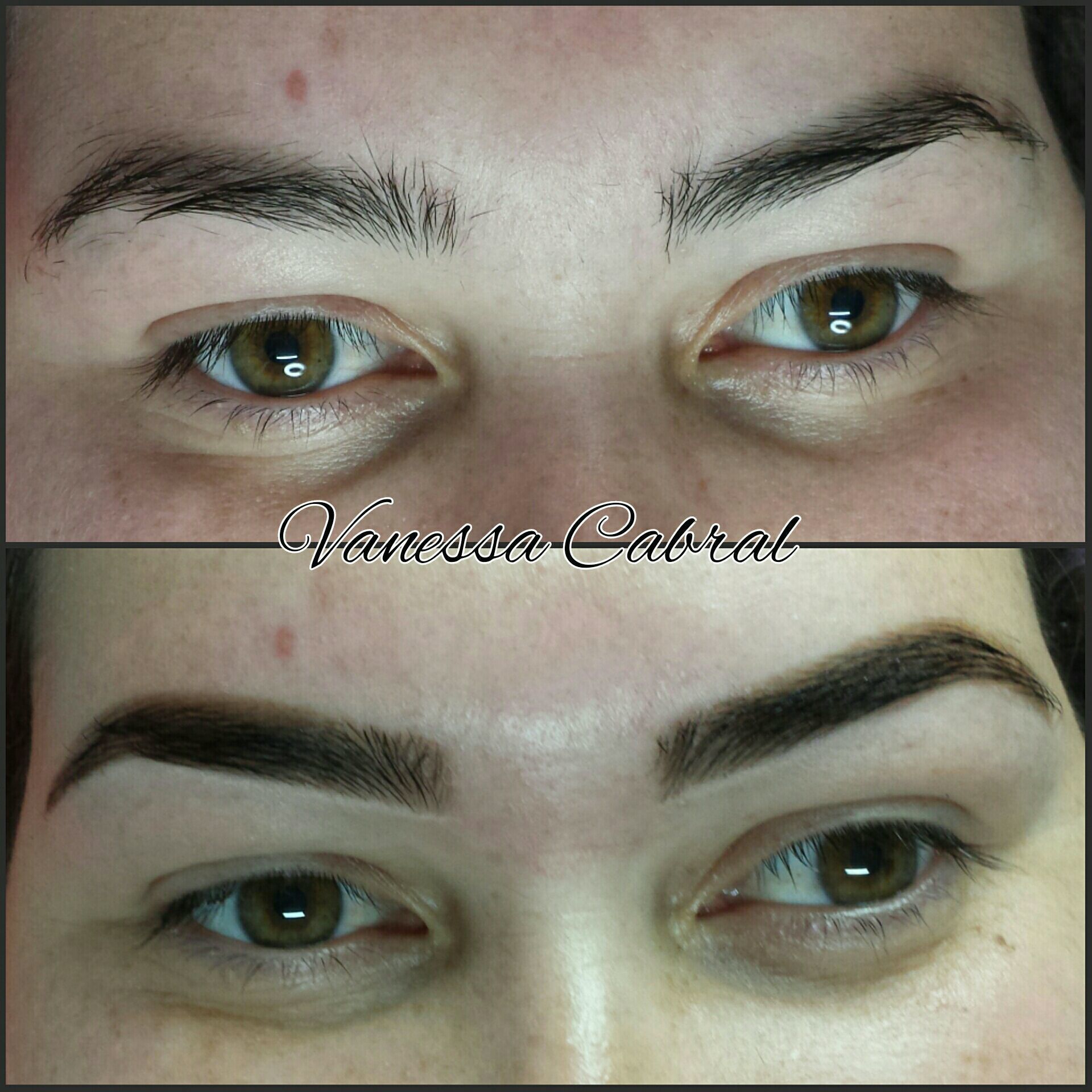 Design com acabamento na linha, lápis e iluminador. outros micropigmentador(a) designer de sobrancelhas