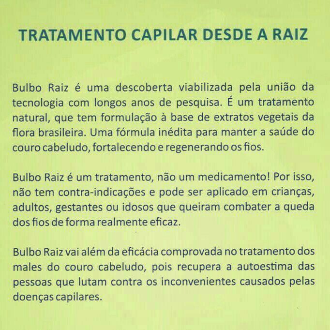 Produtos Bulbo Raiz natural da flora brasileira , Lily Carli terapeuta Capilar (11) 30714060 cabelo outros