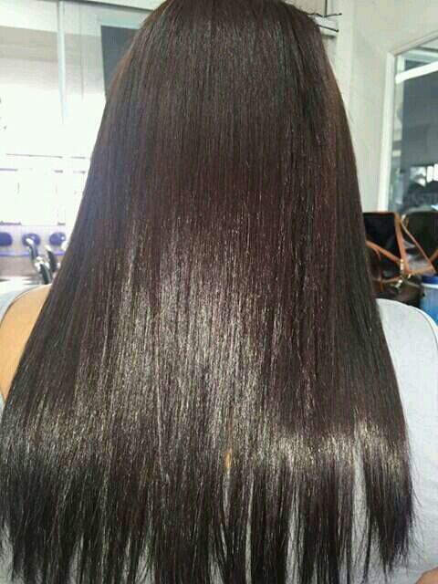 Hidratação e escova cabelo estudante (cabeleireiro)