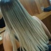 Ombre hair champagne, muito chic! #ombrehair #coresfrias #hair