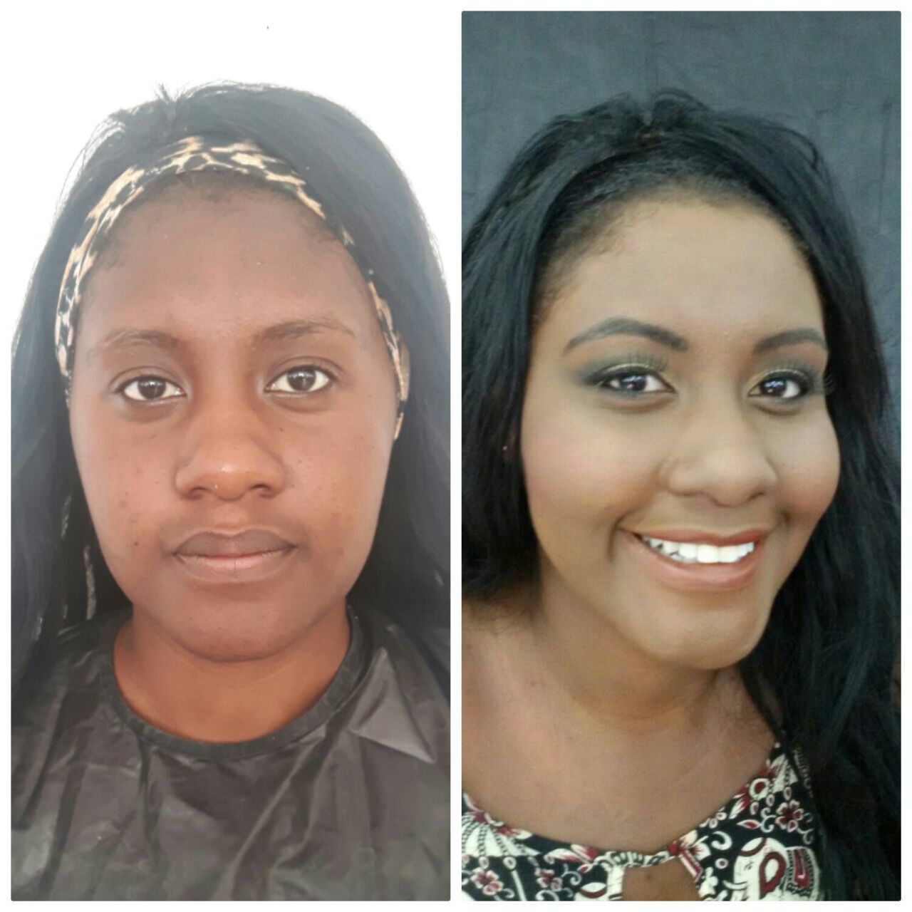Maquiagem pele negra maquiagem recepcionista designer de sobrancelhas maquiador(a) auxiliar administrativo