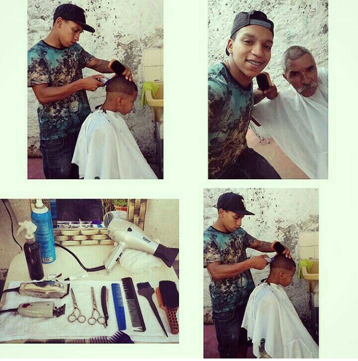 Trabalho social q fiz no quintal da minha casa, pois para mil foi ótimo me aperdeiçoei muito c tudo isso .. cabelo barbeiro(a)