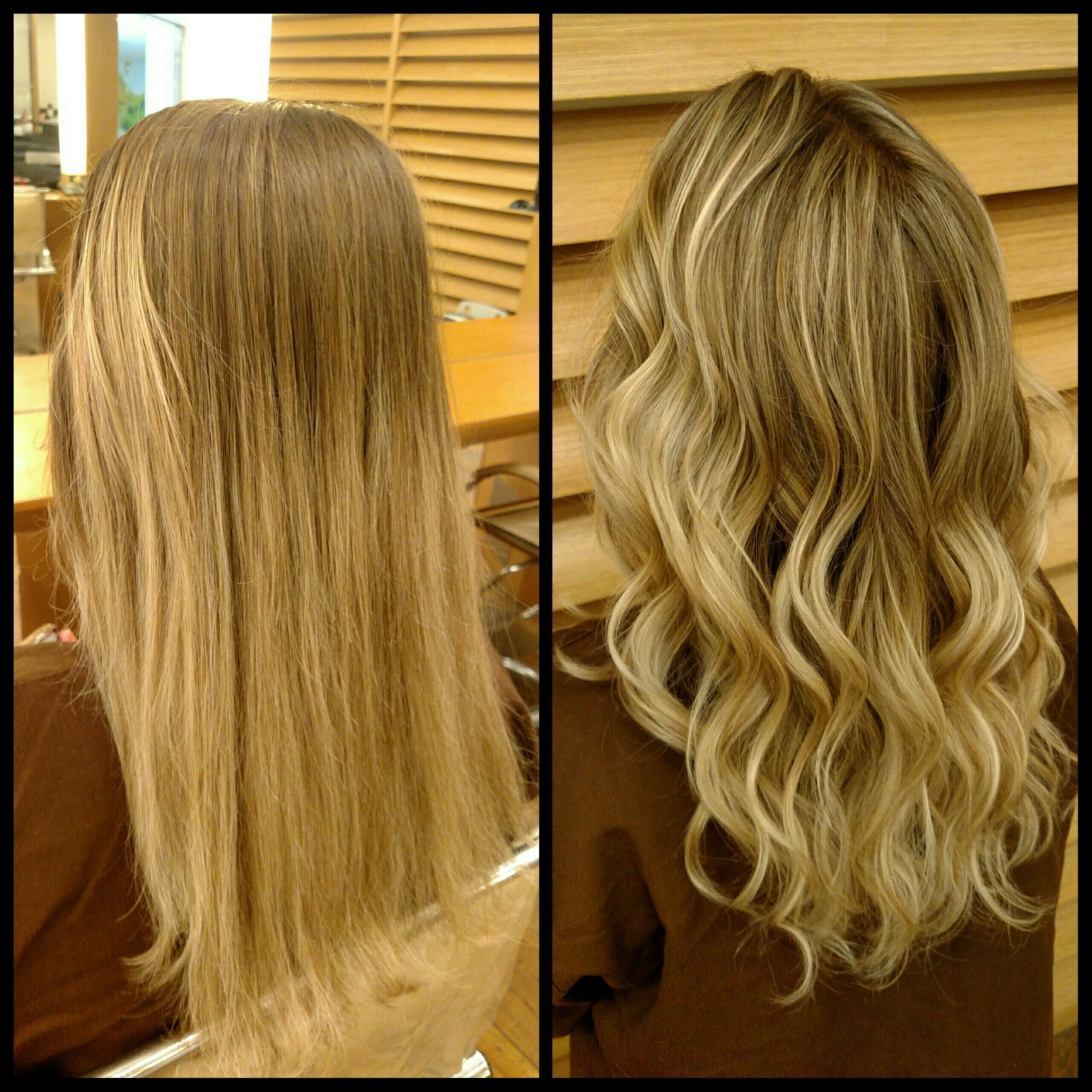 Feito por mim no studiow com blondor wela cabelo cabeleireiro(a)