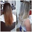 Correção de cor #perolado #blond #byThiagoSeguetto #loiro #antesedepois #mechas #platinados
