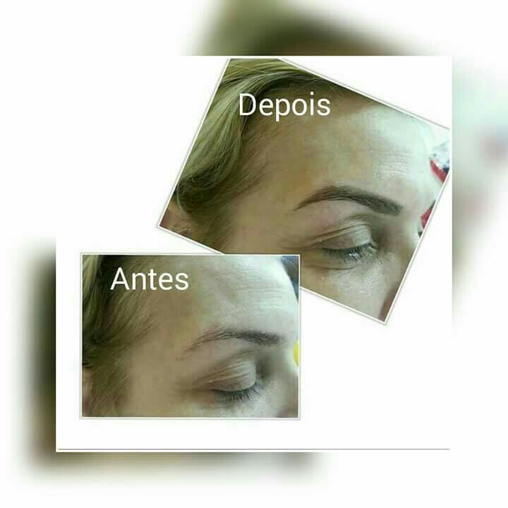 Design de sobrancelhas com finalização em Henna. estética esteticista