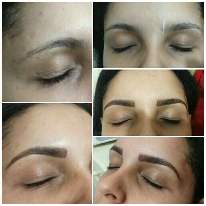 Design + henna castanho médio outros manicure e pedicure designer de sobrancelhas outros