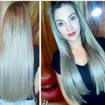 Cor e Alongamento mega hair fio a fio em queratina