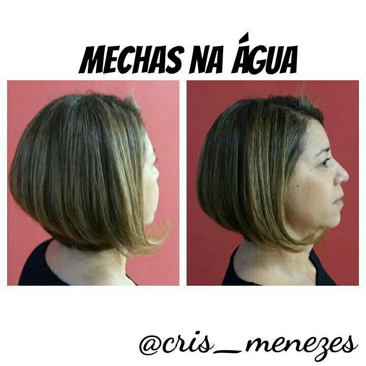 Mechas na Água cabelo cabeleireiro(a)