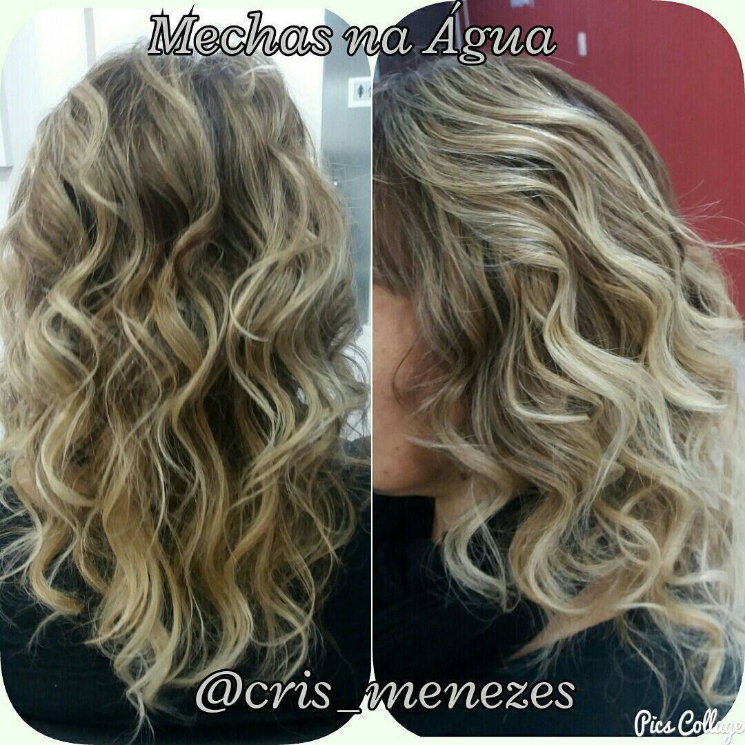 Mechas na Água cabelo cabeleireiro(a)