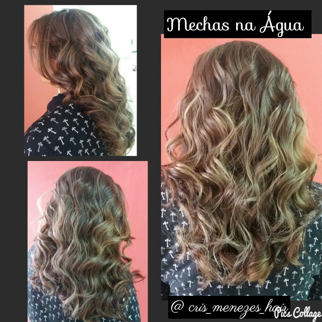 Mechas na Água cabelo cabeleireiro(a)