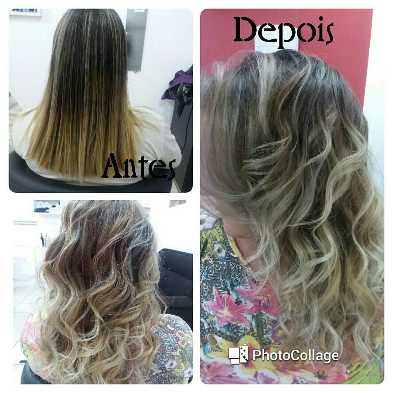 Mechas na Água cabelo cabeleireiro(a)
