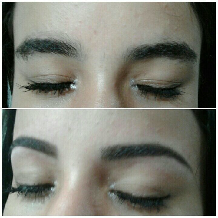 Design com acabamento com sombra outros manicure e pedicure designer de sobrancelhas outros