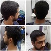 Corte social com maquina , pente corrido e tesoura