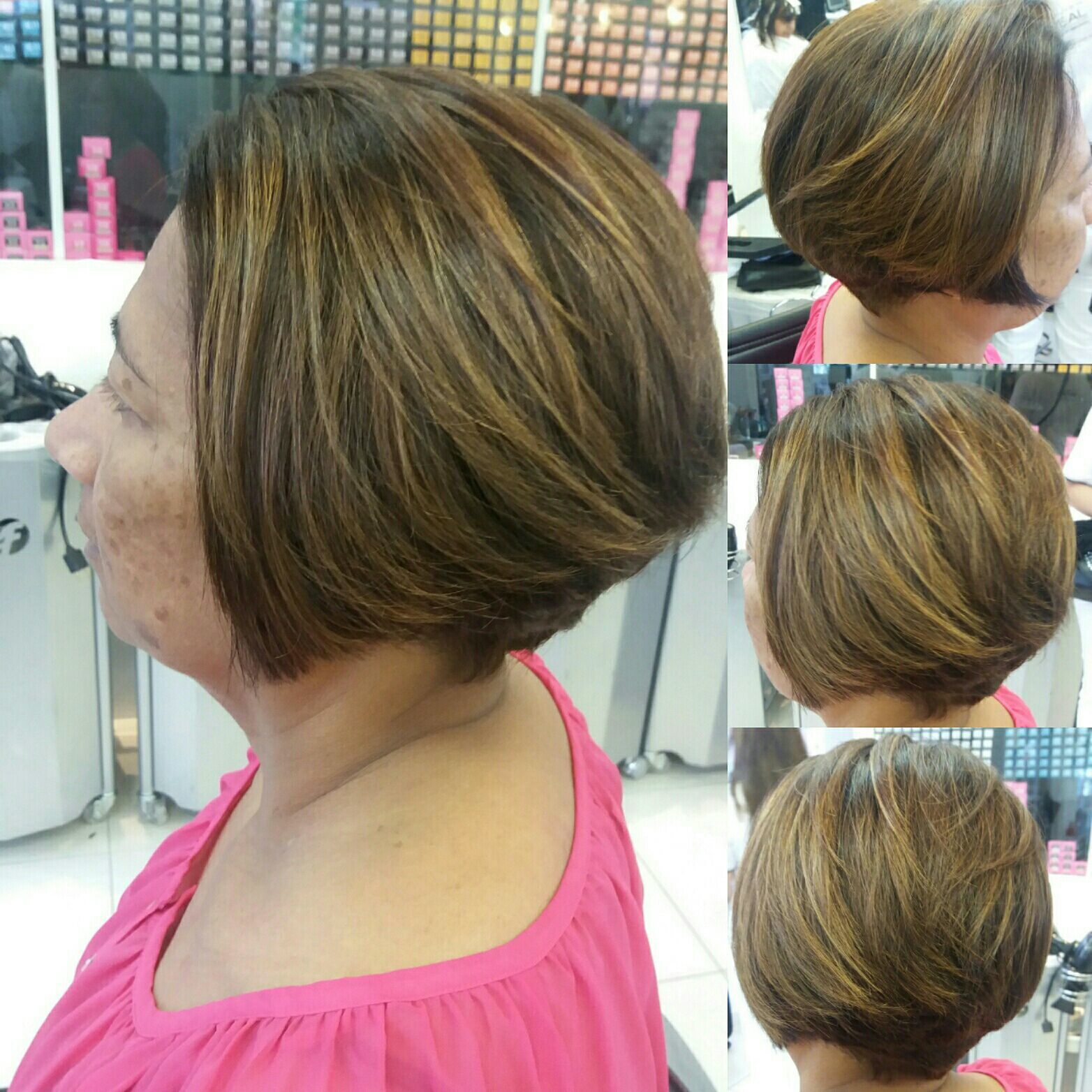 Corte e escova. cabelo cabeleireiro(a)