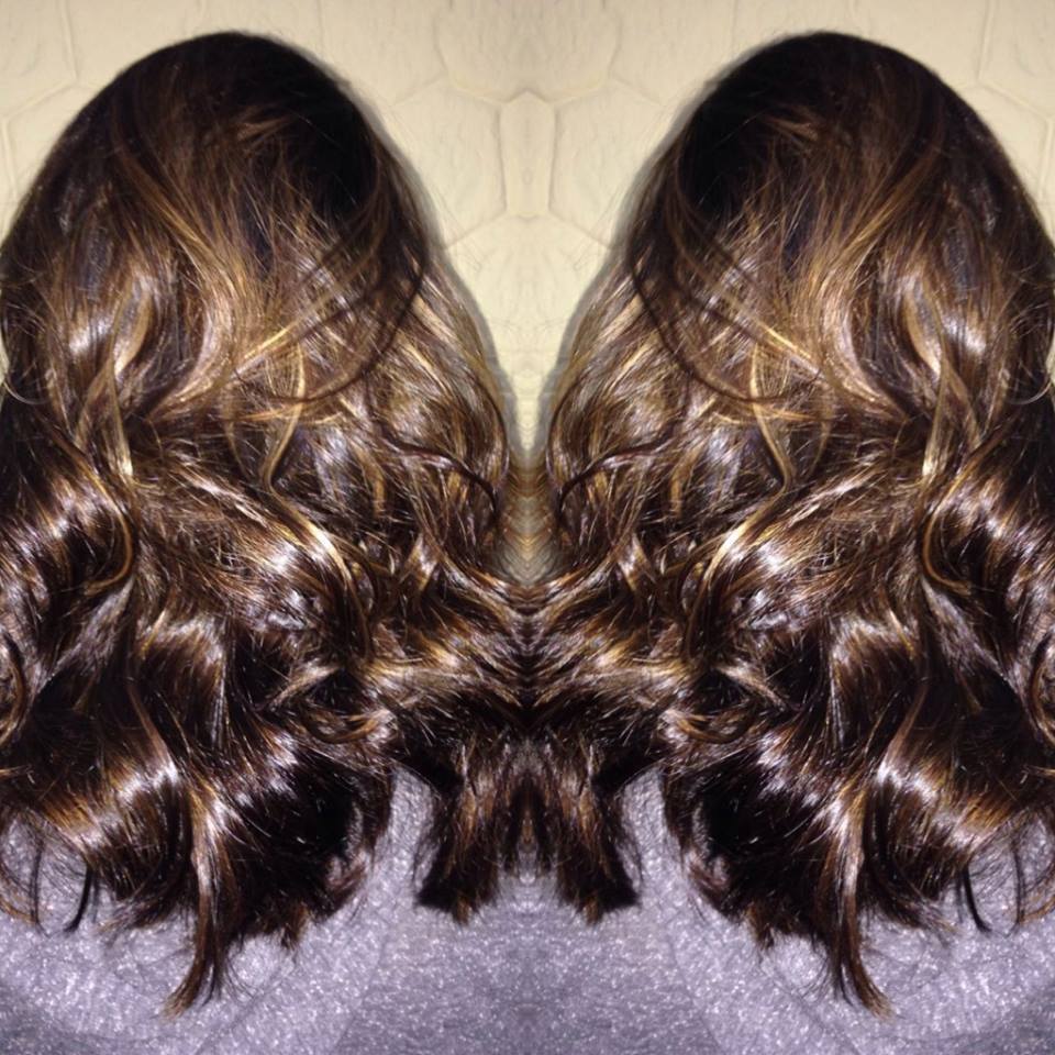 Efeito ondas com babyliss cabelo cabeleireiro(a)