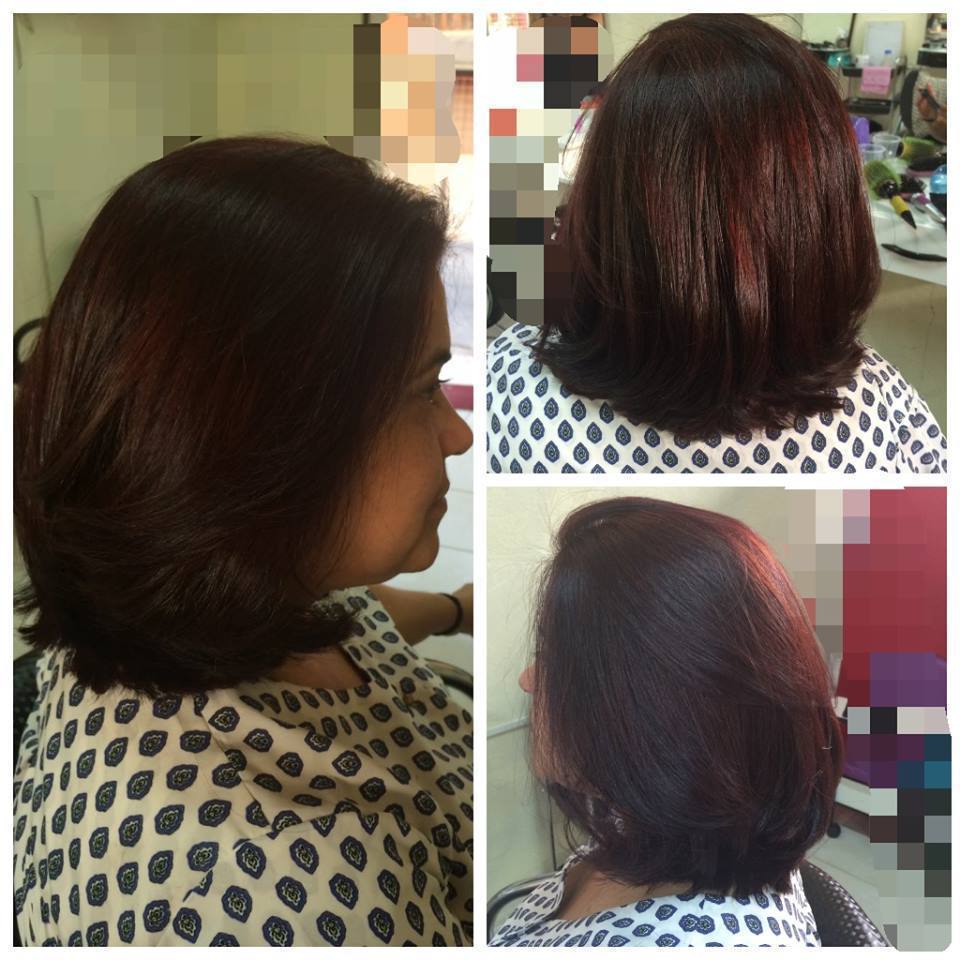 Corte e escova cabelo cabeleireiro(a)