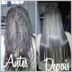 nessa cliente trabalhei com o botox repositor de massa da linha WZ e finalizei com corte