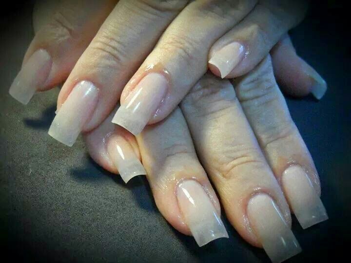 Alongamento com tips e gel unha manicure e pedicure