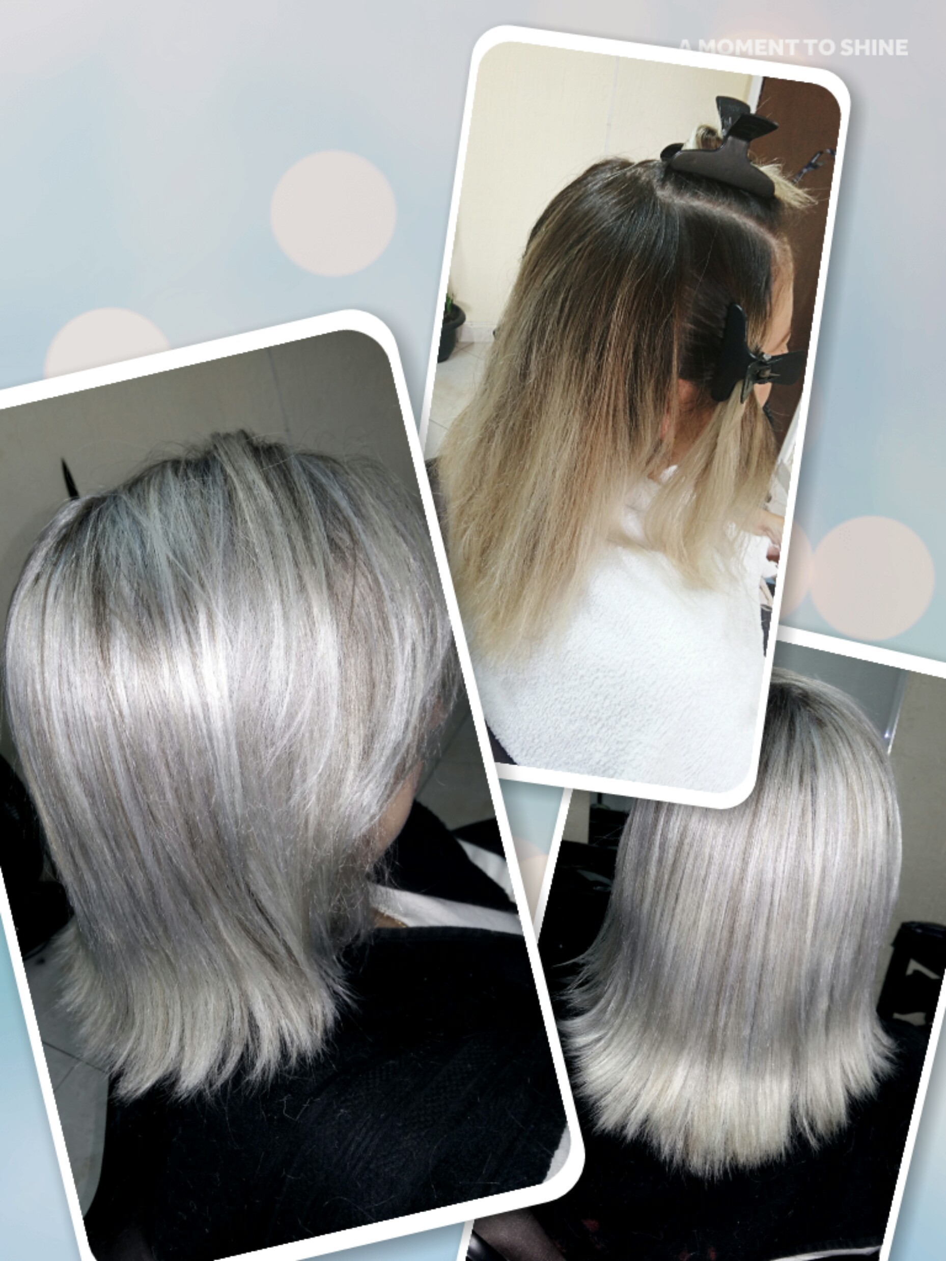 Luzes platinadas!
Mechas costuradas e na transparência. 
#sobealtiful #loiroévida #platinadoévida  cabelo maquiador(a) cabeleireiro(a)