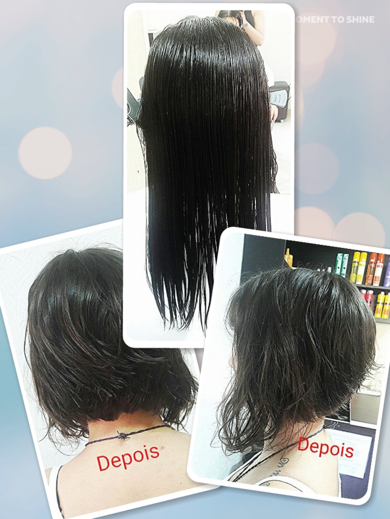 Channel de bico batido na nuca! 
#hairstyle #fashion #love #modern cabelo maquiador(a) cabeleireiro(a)