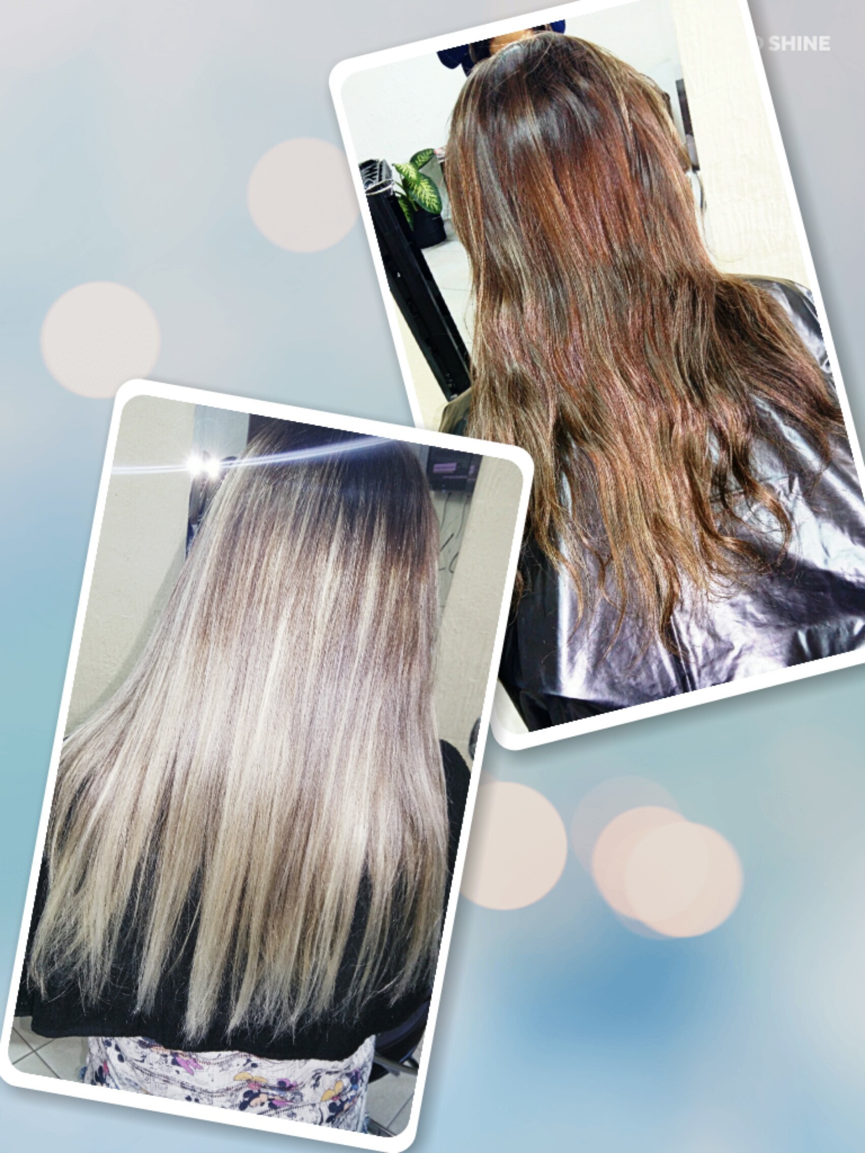 Ombré hair é vida! 
#loiroplatinado #iloveloiro #loirodiva cabelo maquiador(a) cabeleireiro(a)