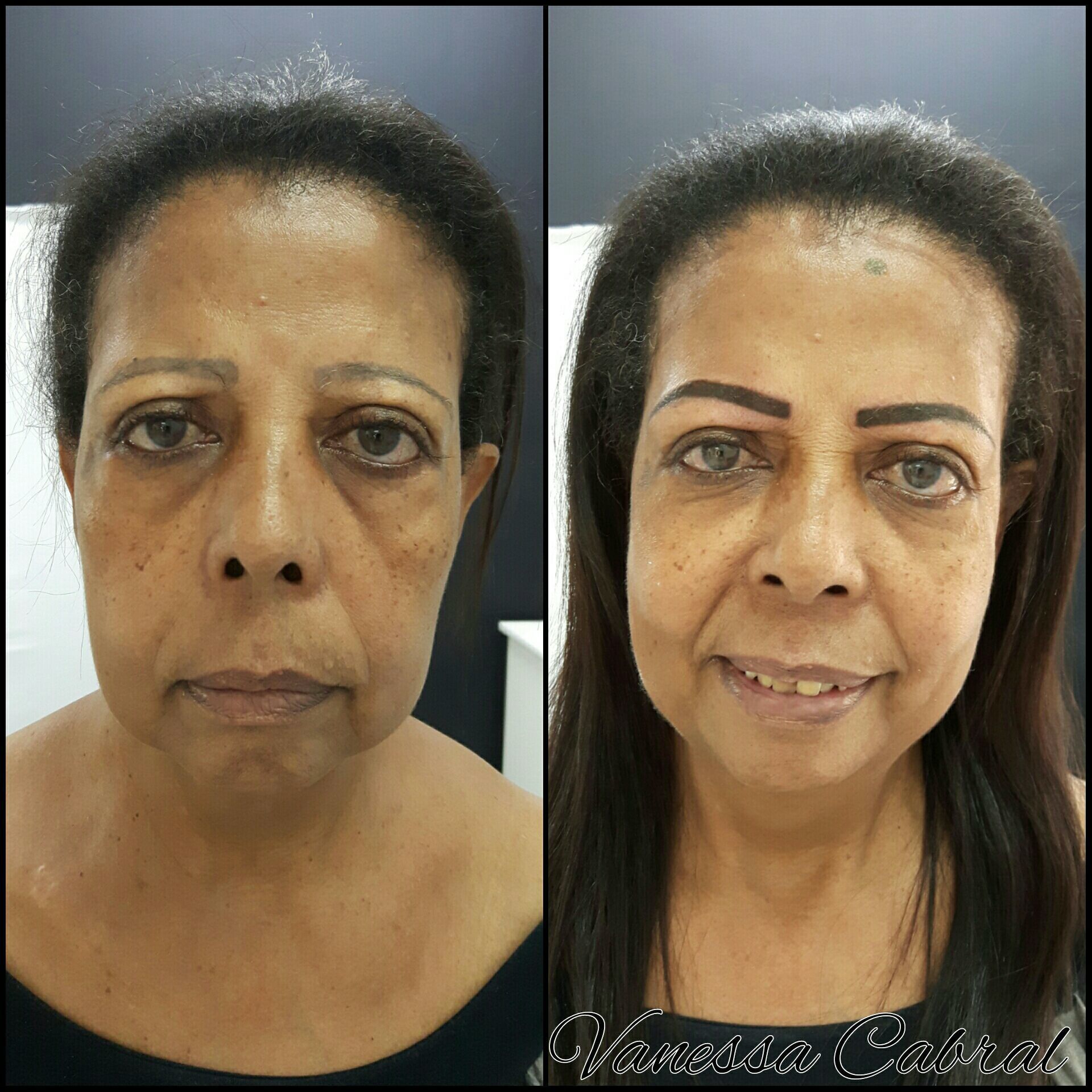 Micropigmentação de Sobrancelhas 
Técnica Esfumada 
Restaurando o olhar!!! 💜👀💜 outros micropigmentador(a) designer de sobrancelhas