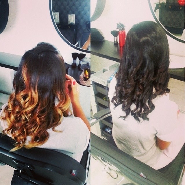 Escurecimento de californianas cabelo auxiliar cabeleireiro(a)