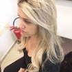 Mechas, tonalizadas com 10.12 Dia Richesse louro Clarissimo Perolado