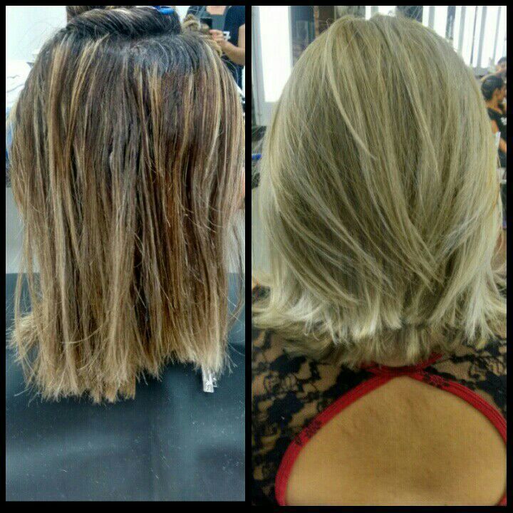 Correção de cor cabeleireiro(a) maquiador(a) designer de sobrancelhas stylist / visagista