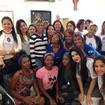 Aula de Beleza Negra - Uma de minhas turmas de Maquiagem Profissional no Instituto Embelleze.
Eu e meus alunos queridos.