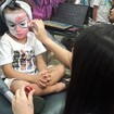 Em processo de Maquiagem Artística de Homem Aranha - Aula que realizei no Instituto Embelleze.