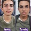 Aula que Ministrei de Maquiagem Masculina no Instituto Embelleze ( Antes e Depois )