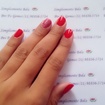 #lindo #vermelho #nails #risque #clientesatisfeita