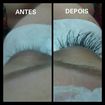 Alongamento de Cílios Fio a Fio.