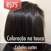 coloração  feita na touca em um cabelo de tom natural 6 . A coloração aplicada foi 8.1 com água de 20vl