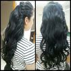 Penteado trança tiara e ondas