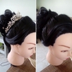 Projeto para penteado de noiva.