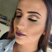 Cut crease aberto com delineado delicado para a cliente Eduarda ❤