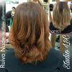 Transformação de loira para ruivo nude tendência 
#ruivo nude