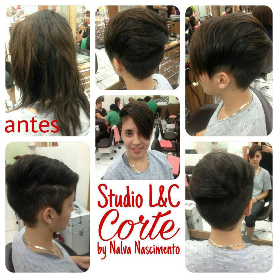 Transformação radical com muito estilo 
#corte feminino moderno  cabelo cabeleireiro(a)
