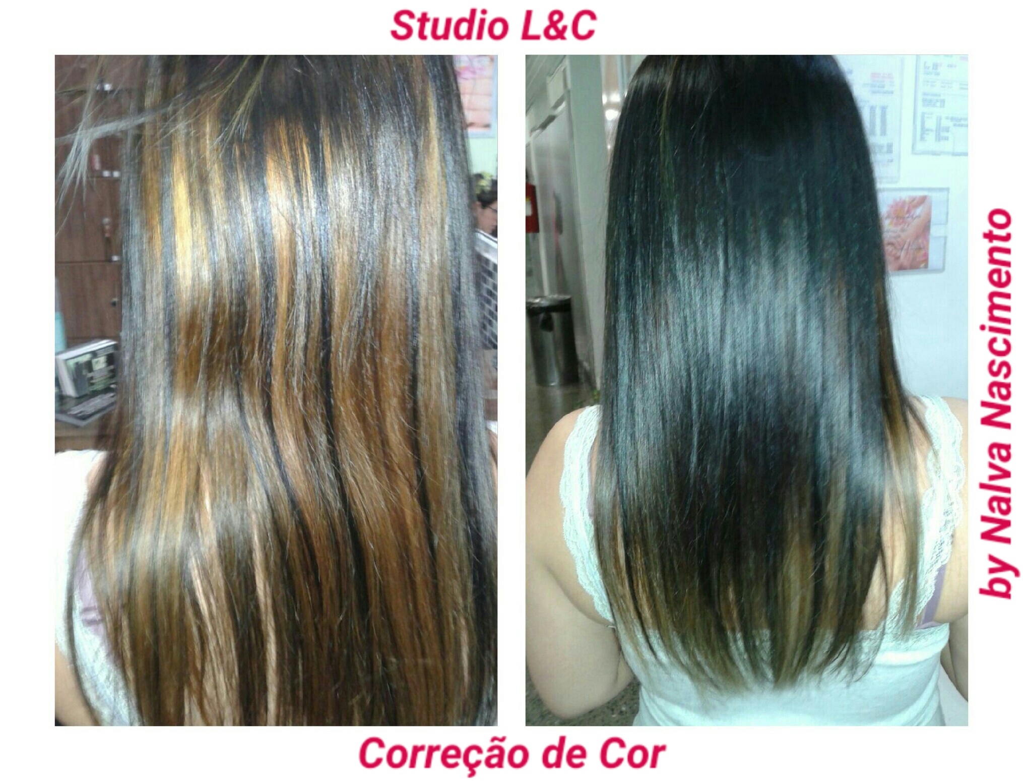 #correção de cor cabelo cabeleireiro(a)