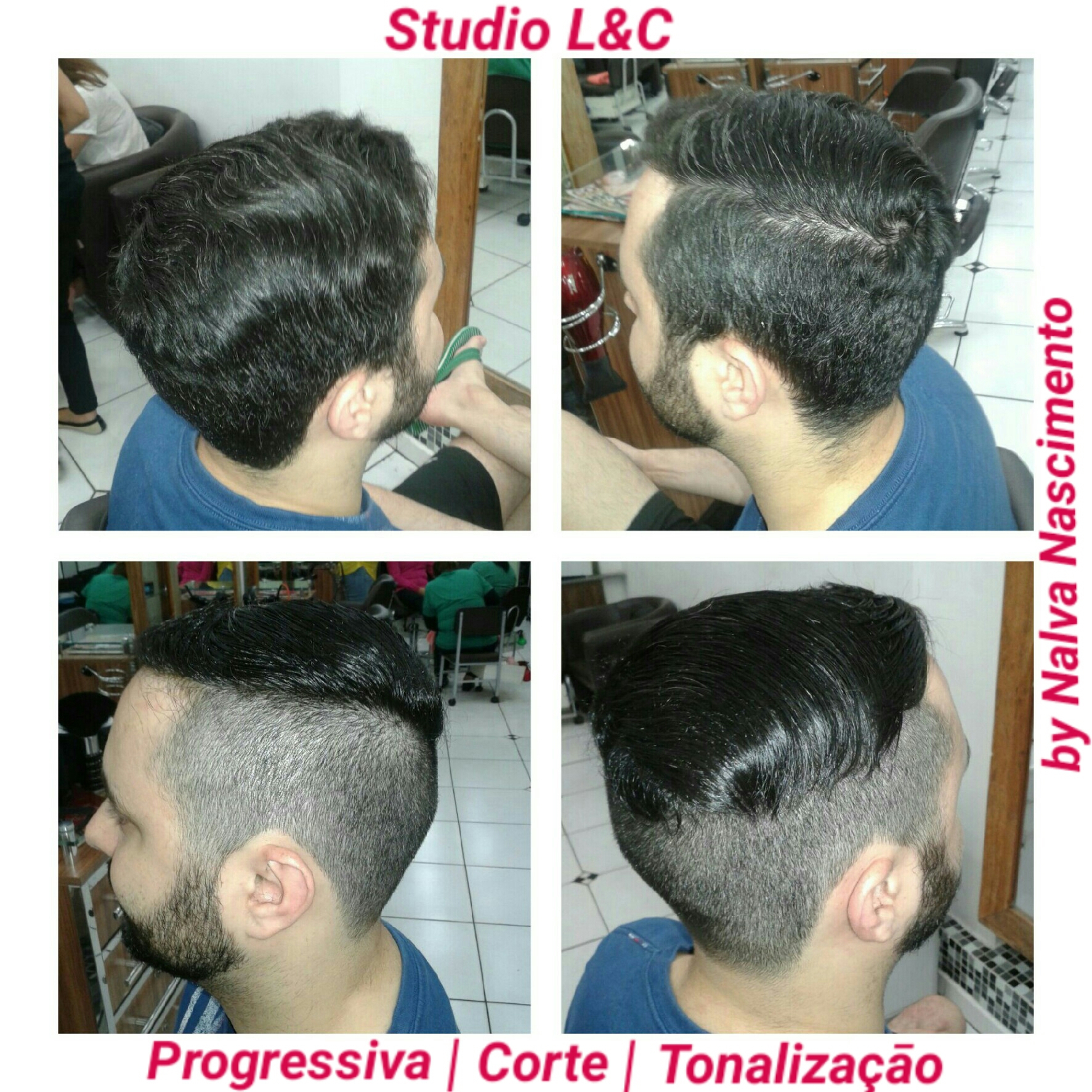 cortes de cabelo masculino com progressiva