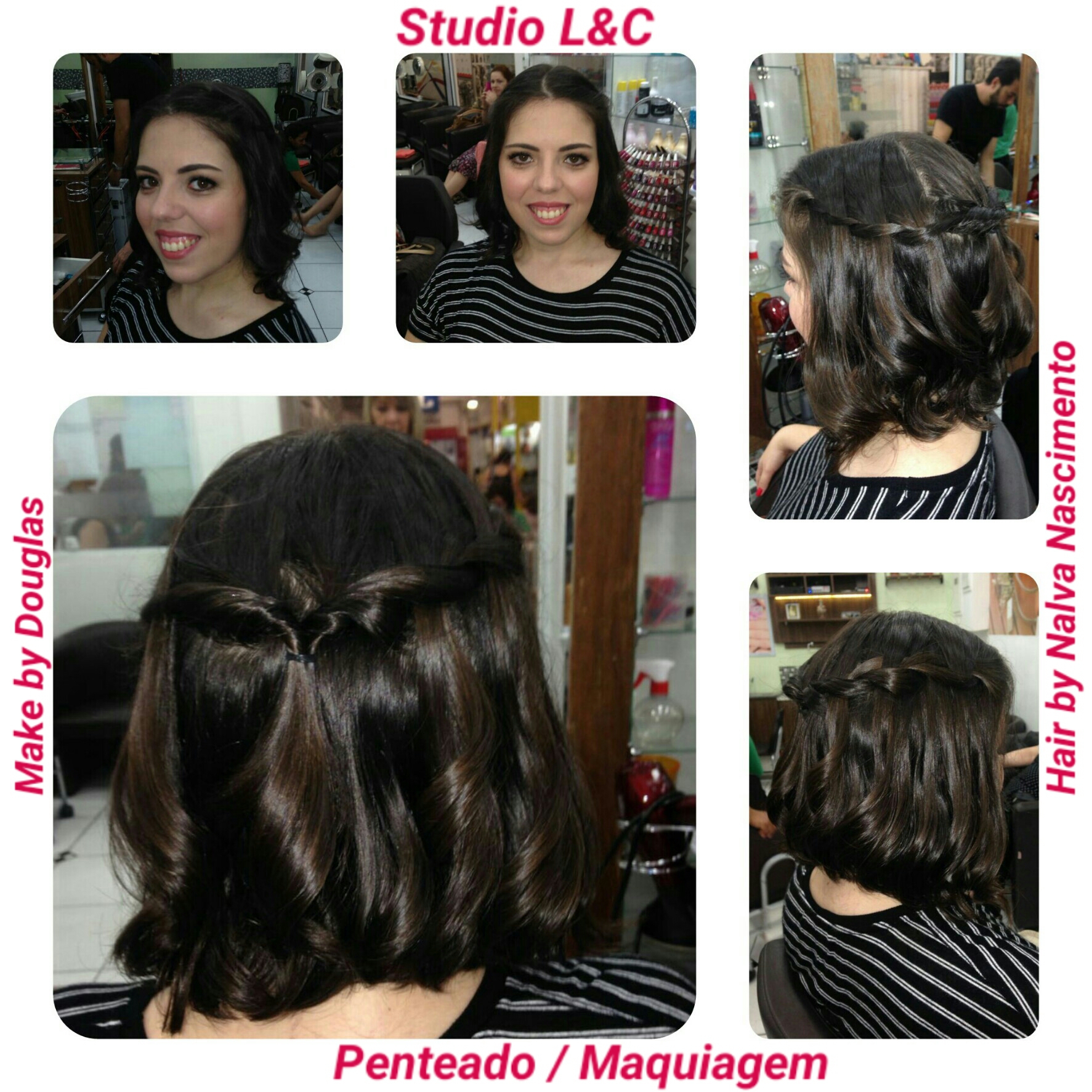 #penteado #cabelo curto  cabelo cabeleireiro(a)